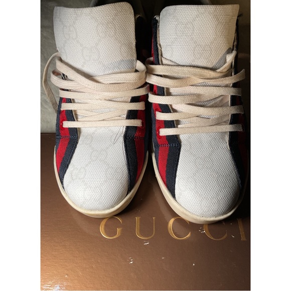 GUCCI ~Boulevard Logo Sneakers - Picture 1 of 16